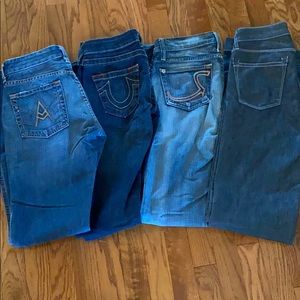 4 Pairs of Designer Jeans